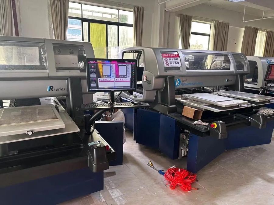Digital Printing at Eliian factory