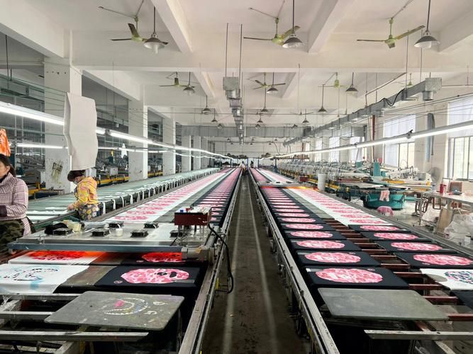 Screen Printing at Eliian factory