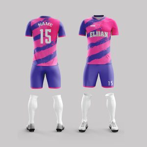 ELIIAN OEM ODM Custom Soccer Jerseys Set Digital Print 100% Polyester Breathable Quick Dry Moisture-Wicking Team Numbers Names