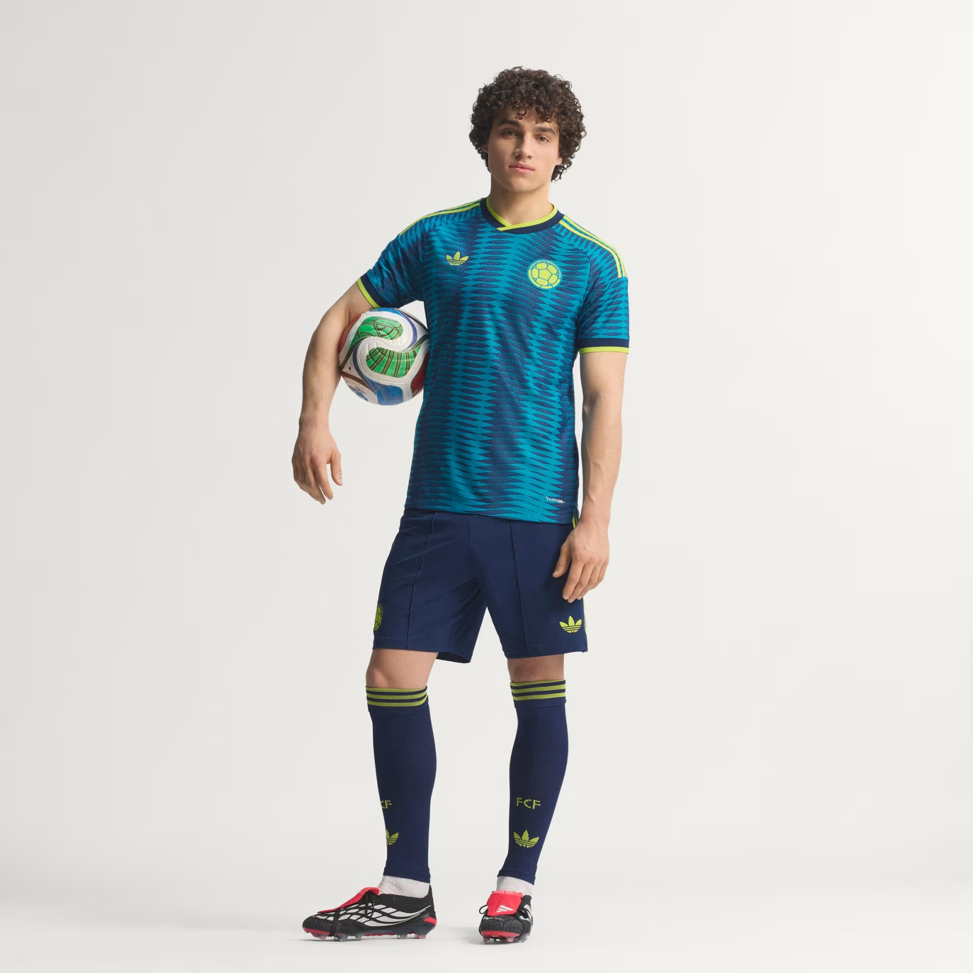 OEM/ODM Customization Colombia 2026 Away Player Version Jersey Digital Print100% Polyester Breathable & Quick-Drying - 图片 5