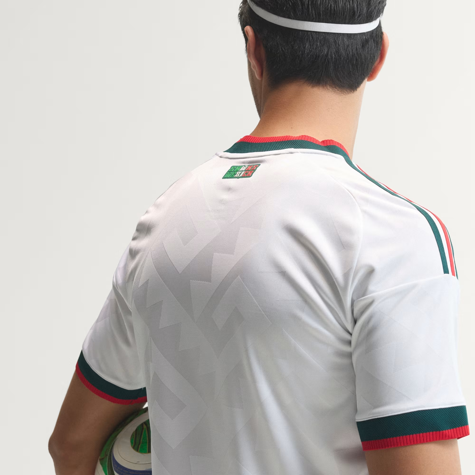 OEM/ODM Custom 2026 Mexico National Team Away Player-Issue Jersey Digitally Printed100% Polyester Breathable & Quick-Drying - 图片 3