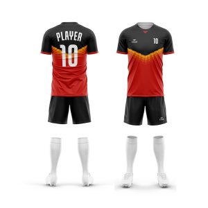 OEM ODM Custom Lightweight Summer Children's Football Jersey Shorts Set Sublimation Digital Print Breathable Quick Dry