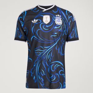 OEM ODM Custom Argentina 26 Away Authentic Jersey Digital Print 100% Polyester Breathable Quick Dry