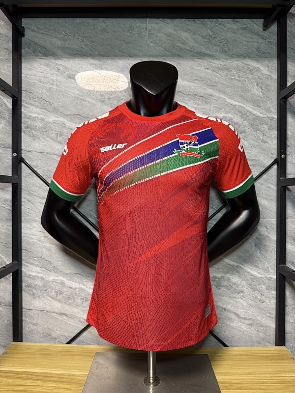 2026 FIFA World Cup Gambia Men's National Team Home Soccer Jersey