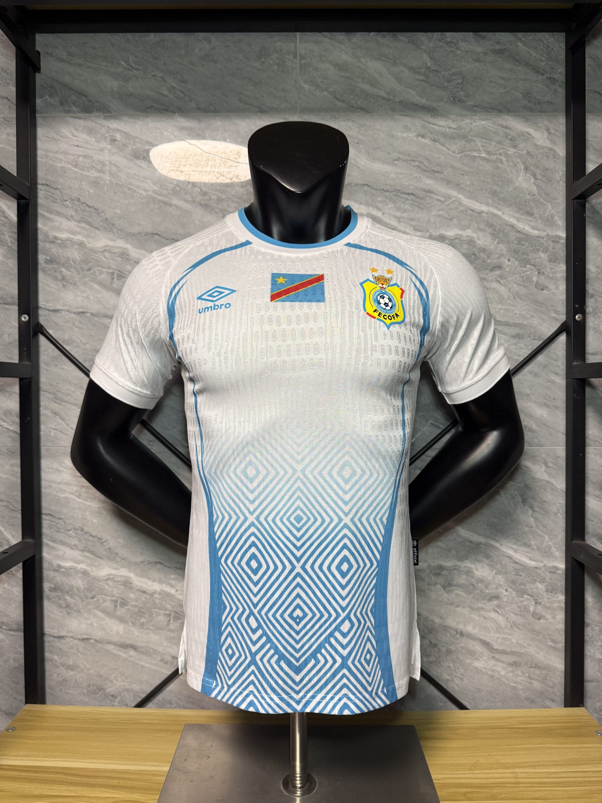 2026 FIFA World Cup USA-Mexico-Canada DR Congo Men's National Team Away Special Edition Soccer Jersey
