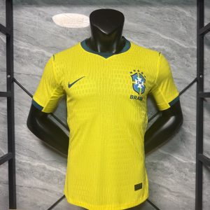 2026 USA-Mexico-Canada World Cup Brazil National Team Jordan Away Soccer Jersey