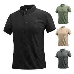Unisex Business Casual Polo Shirt Soft Comfortable Work Wear