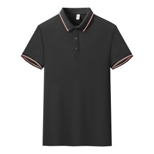 Unisex Cotton Blend Polo Shirt Lightweight Casual Golf Shirt