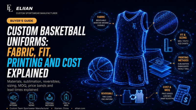 Custom Basketball Uniforms: Fabric, Fit, Printing and Cost Explained