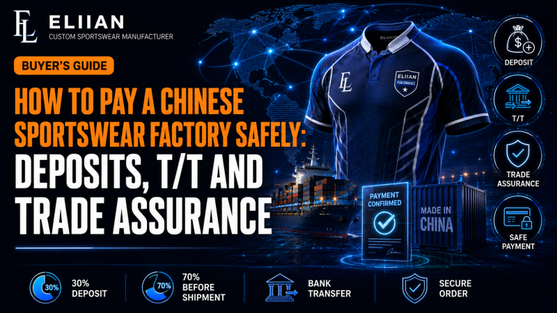 How to Pay a Chinese Sportswear Factory Safely: Deposits, T/T and Trade Assurance