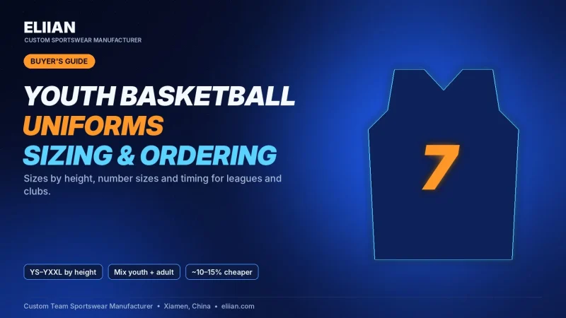Youth Basketball Uniforms: Sizing, Numbers and Ordering for Leagues and Clubs
