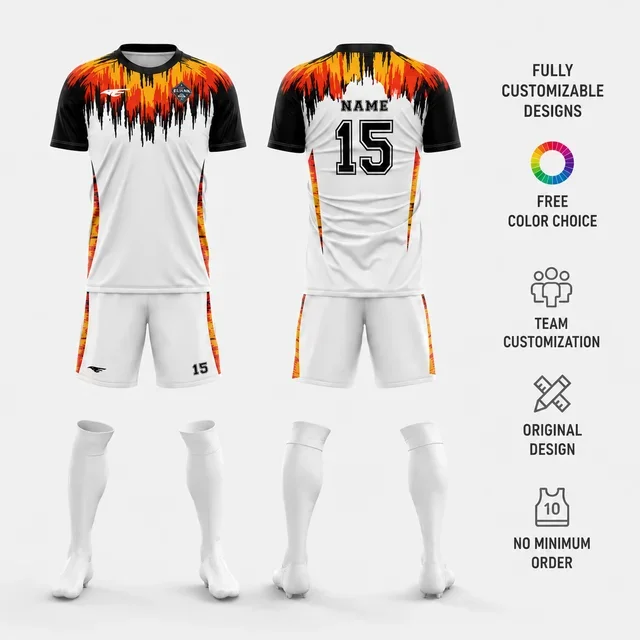 Listing image: Soccer uniform sets, 9 designs